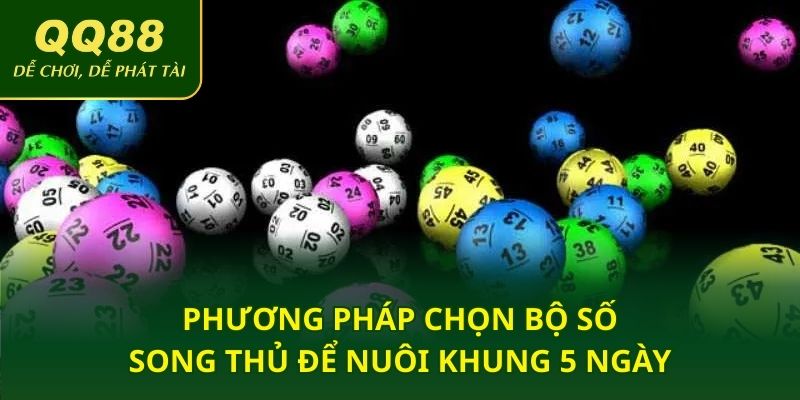 Phương pháp chọn bộ số song thủ để nuôi khung 5 ngày